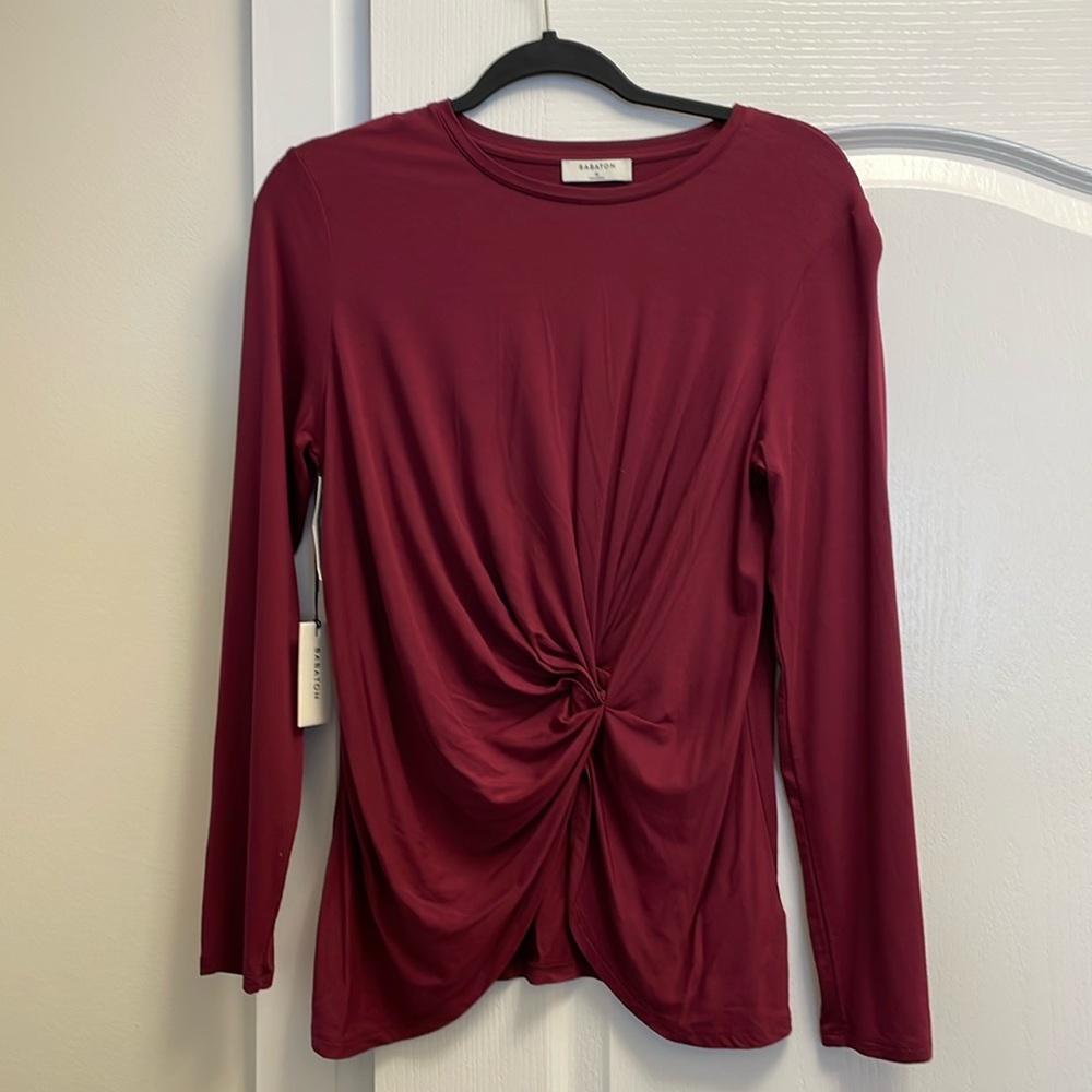 Aritzia Babaton shirt, with synched middle. Never worn, tags on!